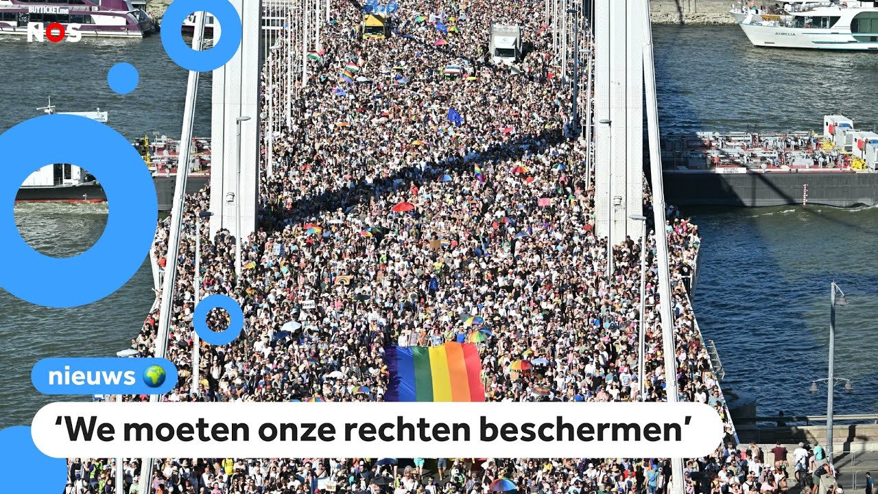 Meer dan 100.000 mensen bij verboden Pride-mars