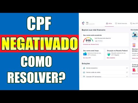 CPF Negativado, Como Resolver? | Tire suas Dúvidas!