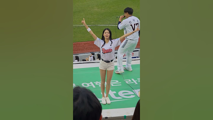 25년 4월 18일 두산 박기량치어리더 함성발사