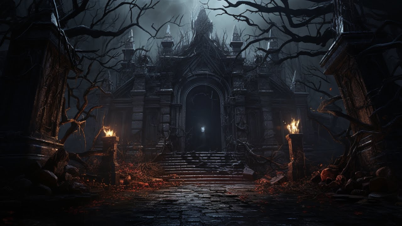 1 Hour of Dark and Mysterious Ambient Horror Music - YouTube
