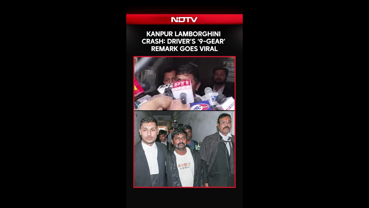 Kanpur Lamborghini Crash: Driver’s ‘9-Gear’ Claim Goes Viral; Court Rejects Mohan’s Petition
