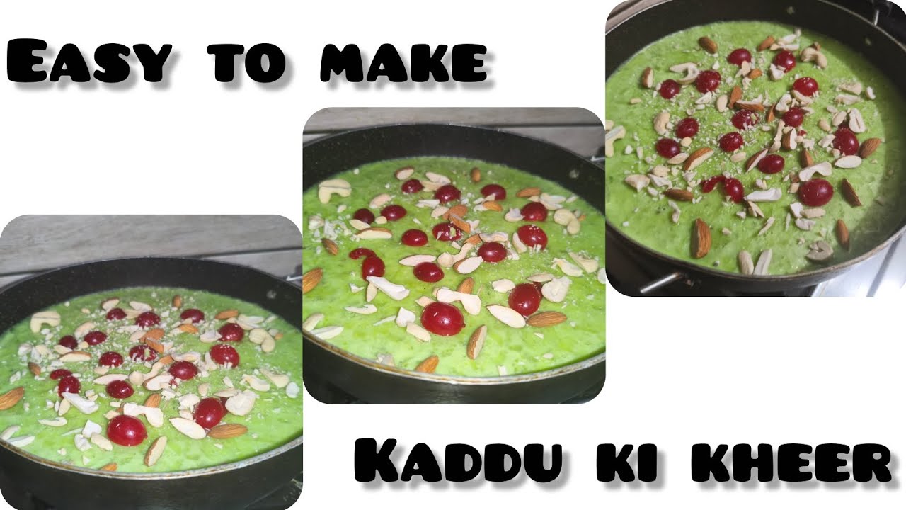 Kaddu ki kheer 🥣 easy to make at home 🫰