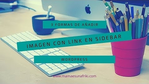 Imagen con link en un widget de wordpress
