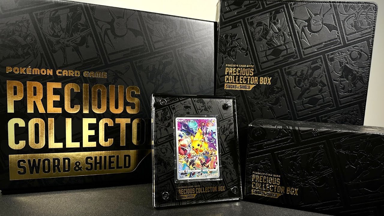 Pokemon Card Game Precious Collector Box Sword & Shield