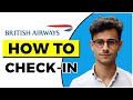 How to Check In British Airways Online (Quick & Easy)