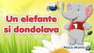 Un elefante si dondolava - Canzoni per bambini @MelaMusicTV chords