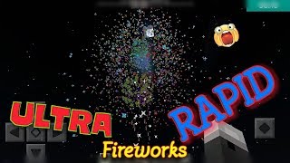 [MCPE] How to make a ULTRA RAPID FIREWORKS MACHINE !!