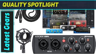 Presonus AudioBox 96: The Ultimate Starter Studio Kit