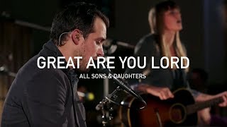 All Sons & Daughters - Great Are You Lord (8D Audio)