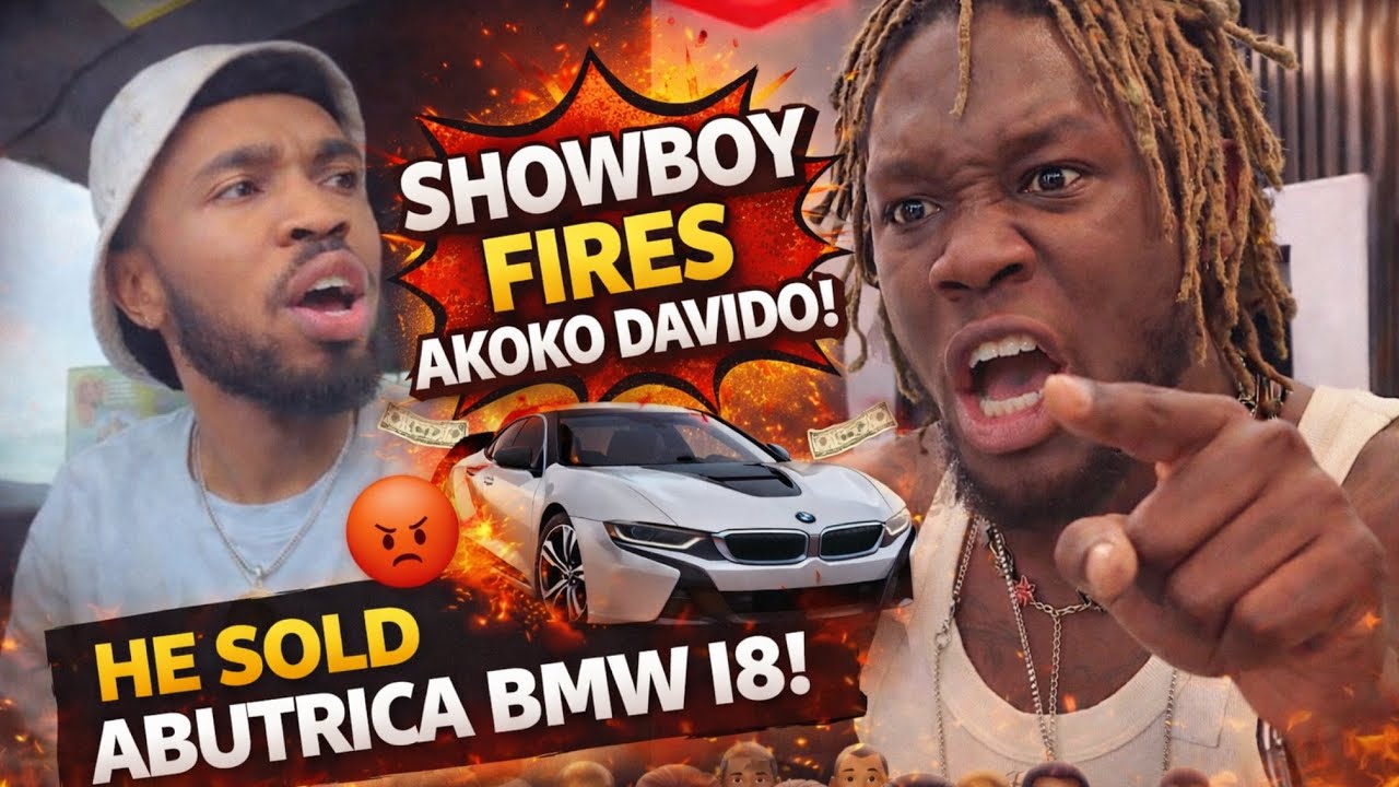 Showboy Goes Hard on Akoko Davido – Fans Explode Over BMW i8 Allegations