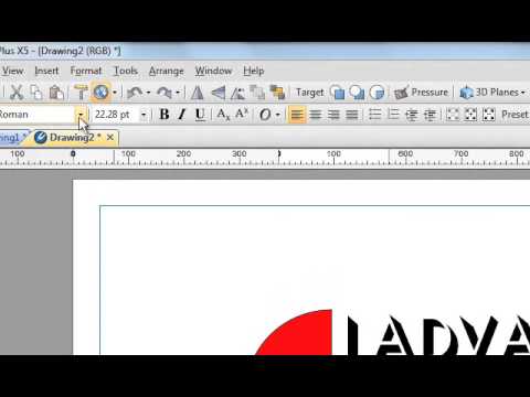 serif drawplus x2 tutorials Serif drawplus video tutorial creating a logo youtube.