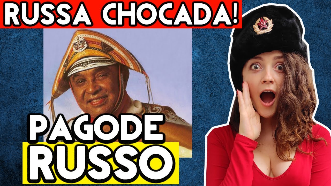 O VÍDEO MAIS ESPERADO: GRINGA RUSSA REAGE A PAGODE RUSSO | Gringa Reagindo Luiz Gonzaga Pagode Russo