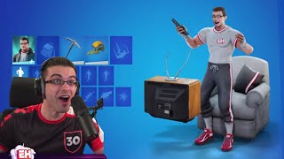 Nick Eh 30 Reacts To A New Icon Series Emote For His Skin!