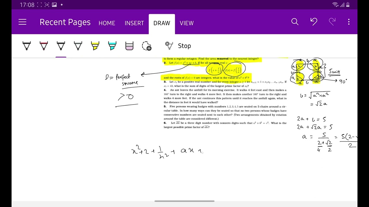 PRE-RMO 2019 Paper Discussion Episode-1