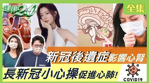 每5人染疫就1人有長期後遺症！楊小黎痊癒吸不到氣 釀缺血性心臟病！ 長新冠影響心腎 恐長達1年！ 染疫康復竟傷腦 益智防腦霧食療法！ 長新冠小心操 促進心肺！ 健康2.0 20220612 (完整版) - 天天要聞