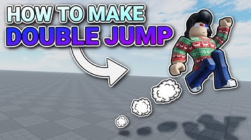 How to make DOUBLE JUMP with ANIMATIONS! (Roblox Studio)