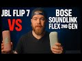 JBL Flip 7 vs Bose Soundlink Flex 2nd Gen