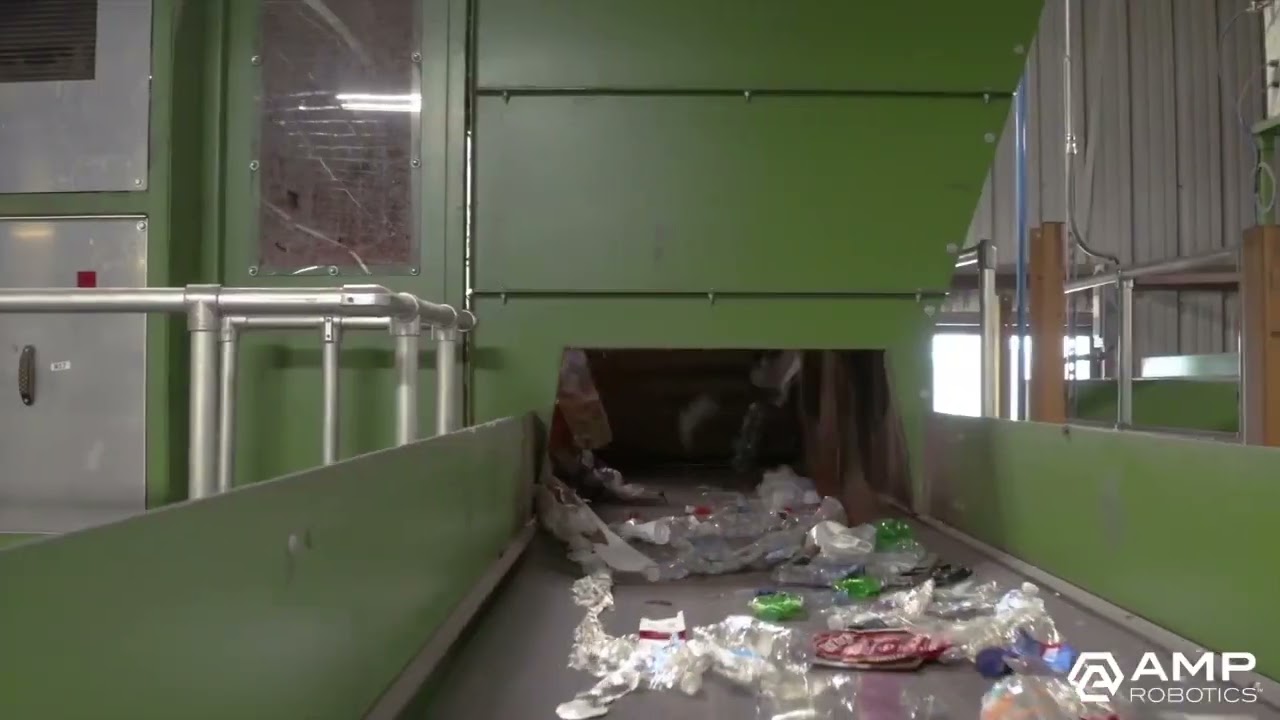 AMP AI + Robotics deployment at Single Stream Recyclers | JDM Aust