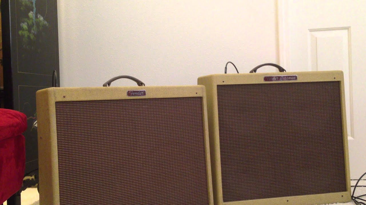 Birdman Guitar / Amp Reviews Fender Bassman vs Blues Deville YouTube
