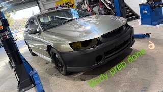 Reshelling my Holden VY V6 Drift Commodore. Project Cobweb Pt 2