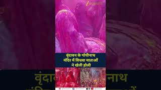Widow Mothers Break Traditions, Celebrate Grand Holi at Vrindavan’s Gopinath Temple
