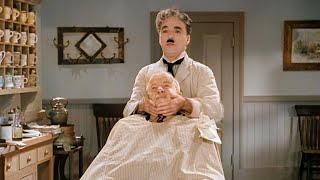 Charlie Chaplin Barber Shop Scene The Great Dictator 1940
