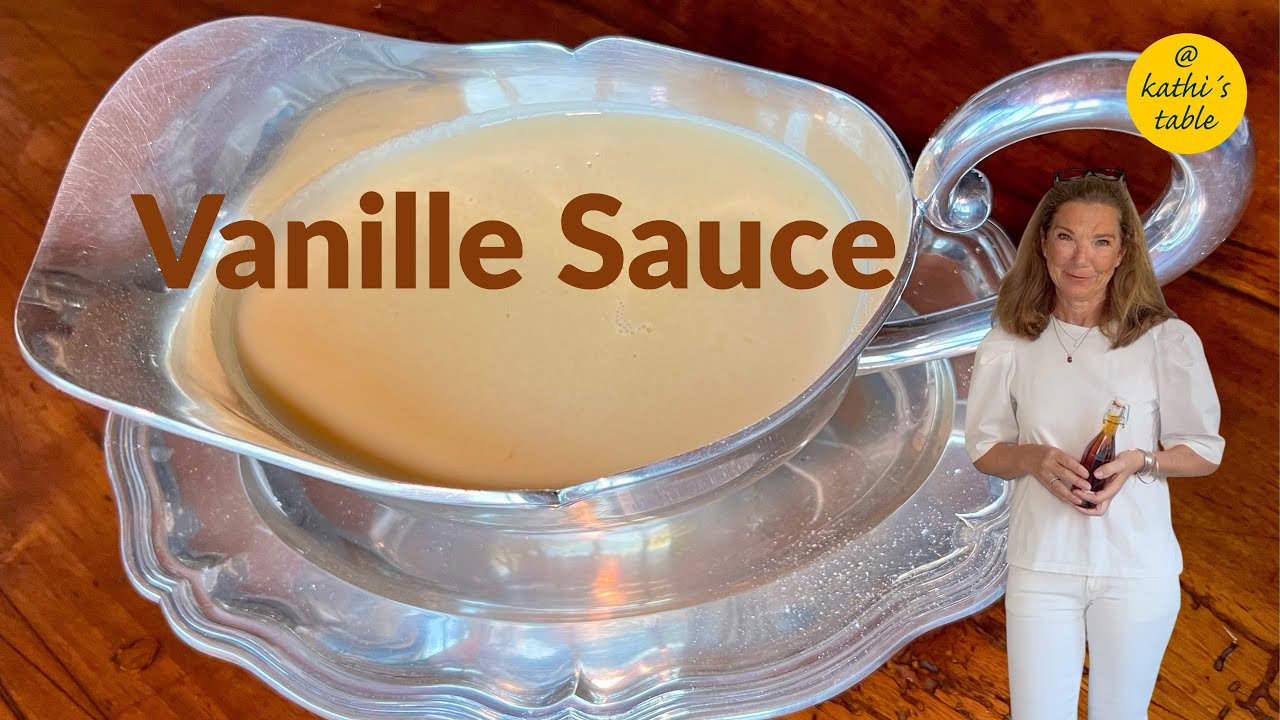 Warme Vanille Sauce / ganz einfach ganz natürlich / Warm Vanilla custard / @ kathi’s table