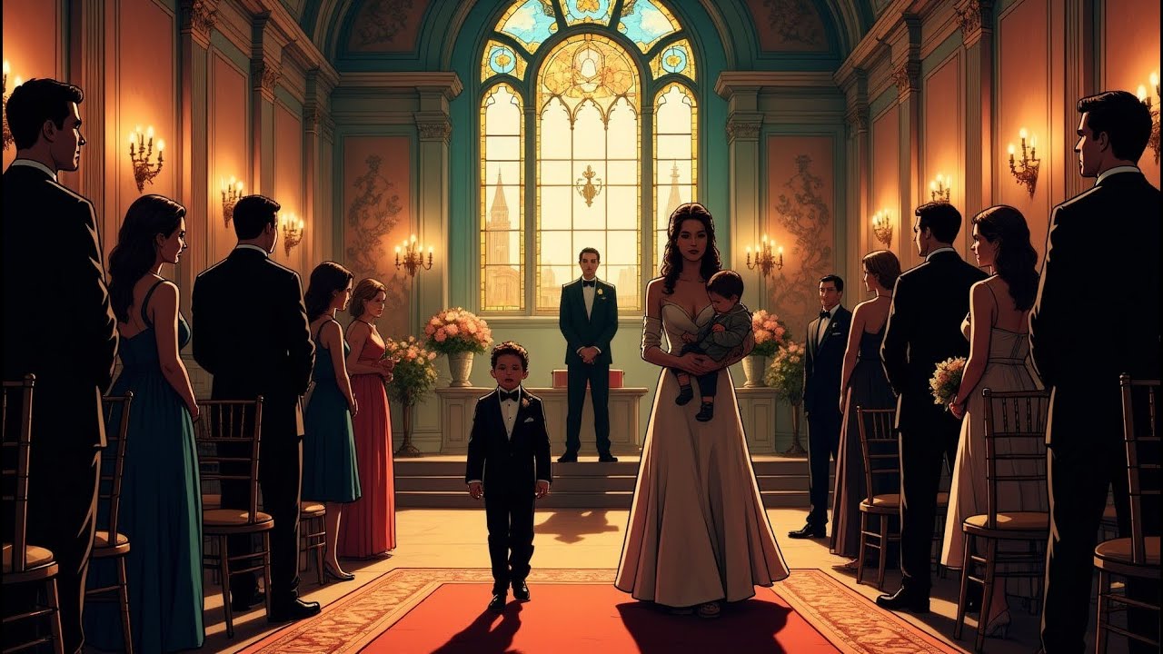 Él afirmó que lo atrapé con un bebé, así que me fui en silencio con nuestro hijo el día de su boda.