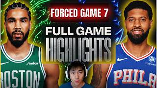 SIXERS STUN CELTICS TO FORCE GAME 7 😳🔥 MAXEY &amp; PG KEEP PHILLY ALIVE