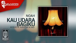 NOAH - Kau Udara Bagiku (Acoustic Version in 360°) | Karaoke Video - No Vocal