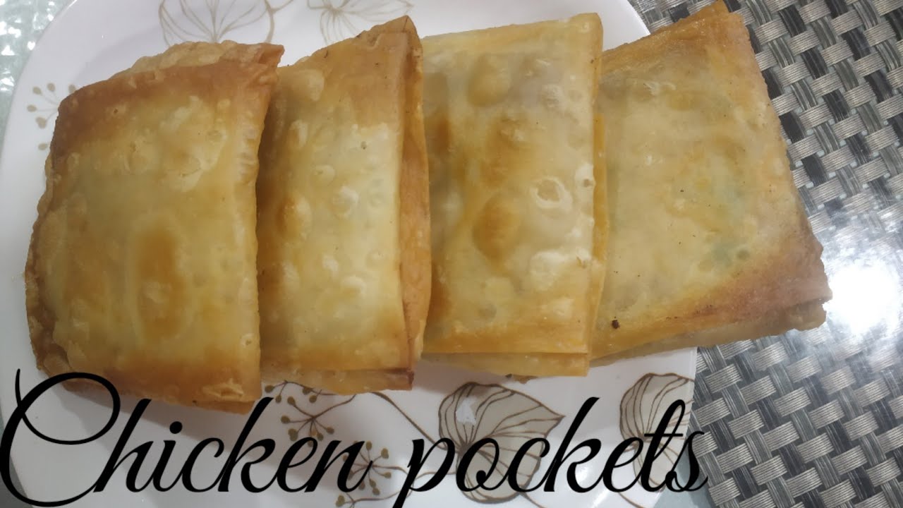 Chicken pockets ll simple and delicious ll Cook with Fiza ll - YouTube