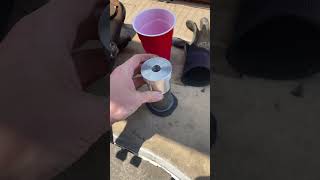 Cruiser Patch LCA bushing tool mock-up using 5/8' all thread for No. 2 LCA bushings