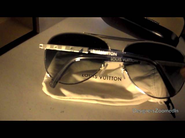 Louis Vuitton Attitude sunglasses real vs fake. How to spot fake