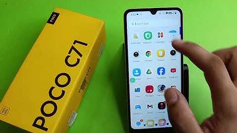 POCO C71: Hoe schakel ik de trilling van mijn toetsenbord in?