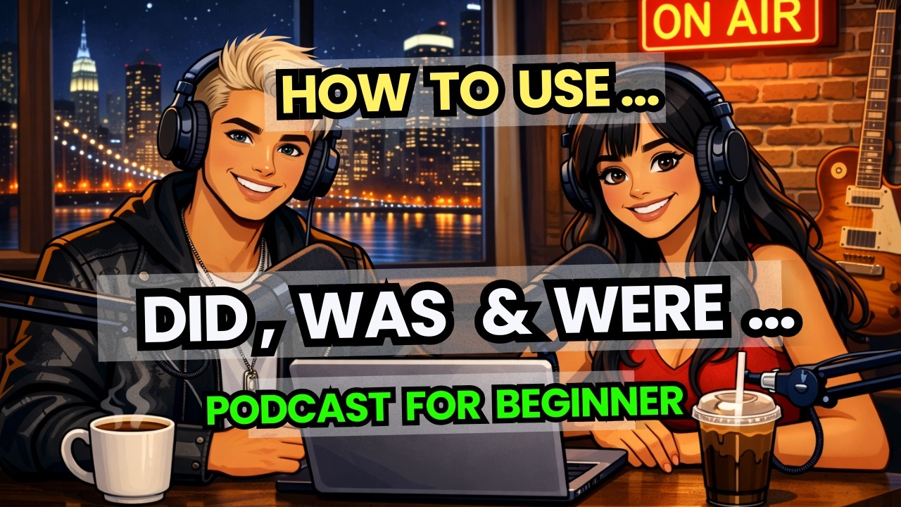 How to USE Did, Was & Were – Real Talk + 150+ Bingo Corrections!