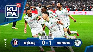 Beşiktaş 0-1 Tümosan Konyaspor Ziraat Türkiye Kupası Yarı Final 05.05.2026