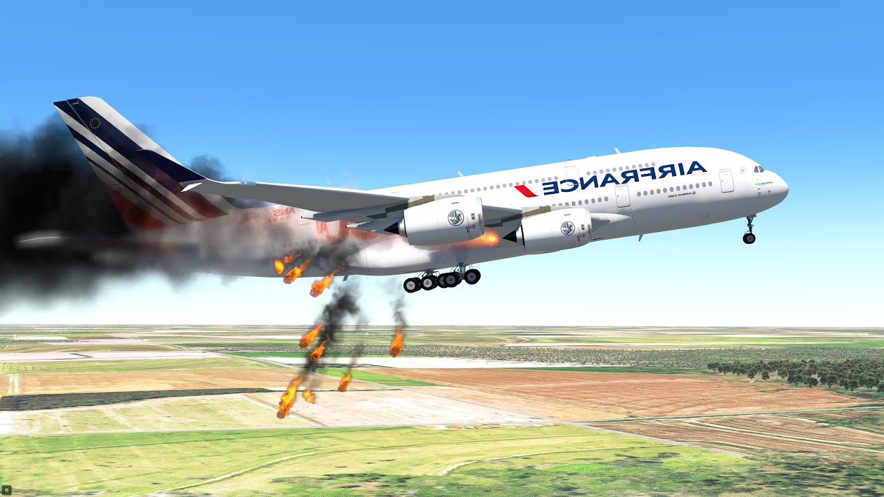 🔴LIVE A380 Emergency Landing Live: Must-Watch! | Live Plane Spotting X-PLANE 11