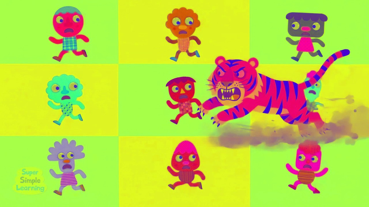 If You’re Happy Run From The Tiger! Intro Logo Super Simple Songs (Sponsored by Preview 2 Effects)