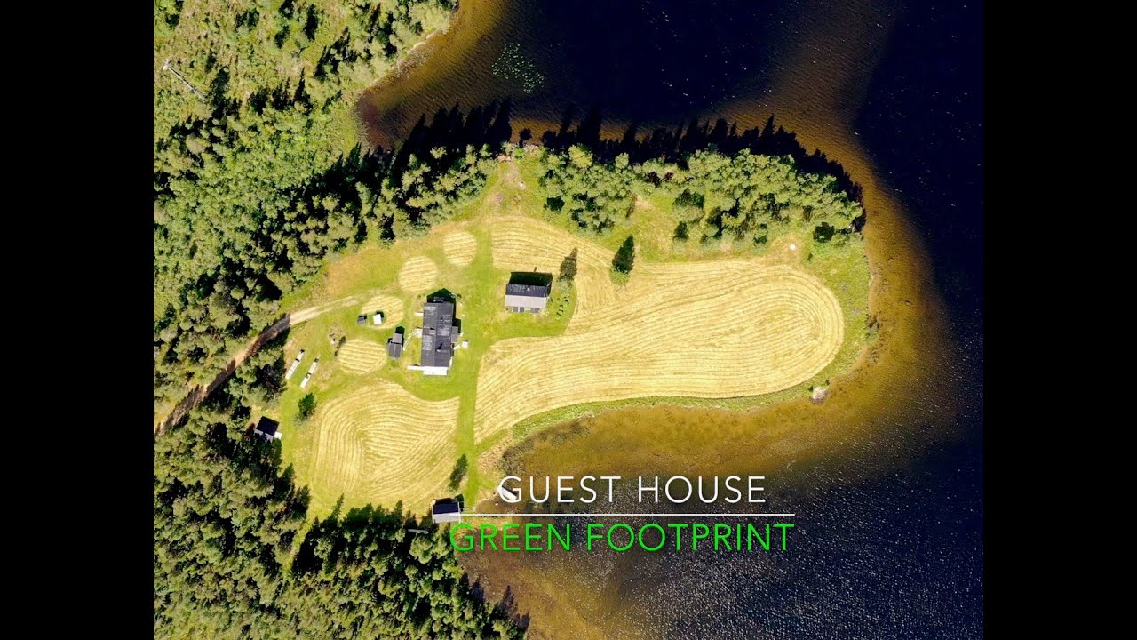 Guest House The Green Footprint - Off Grid Vacation in Swedish Härjedalen