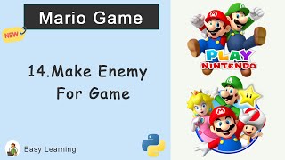 Make Enemy For Game | Mario Game in Python #14