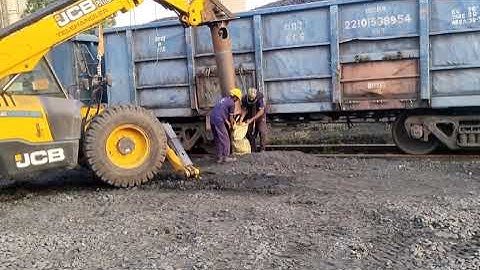 Coal Sampling, JCB Telehandler 530-110