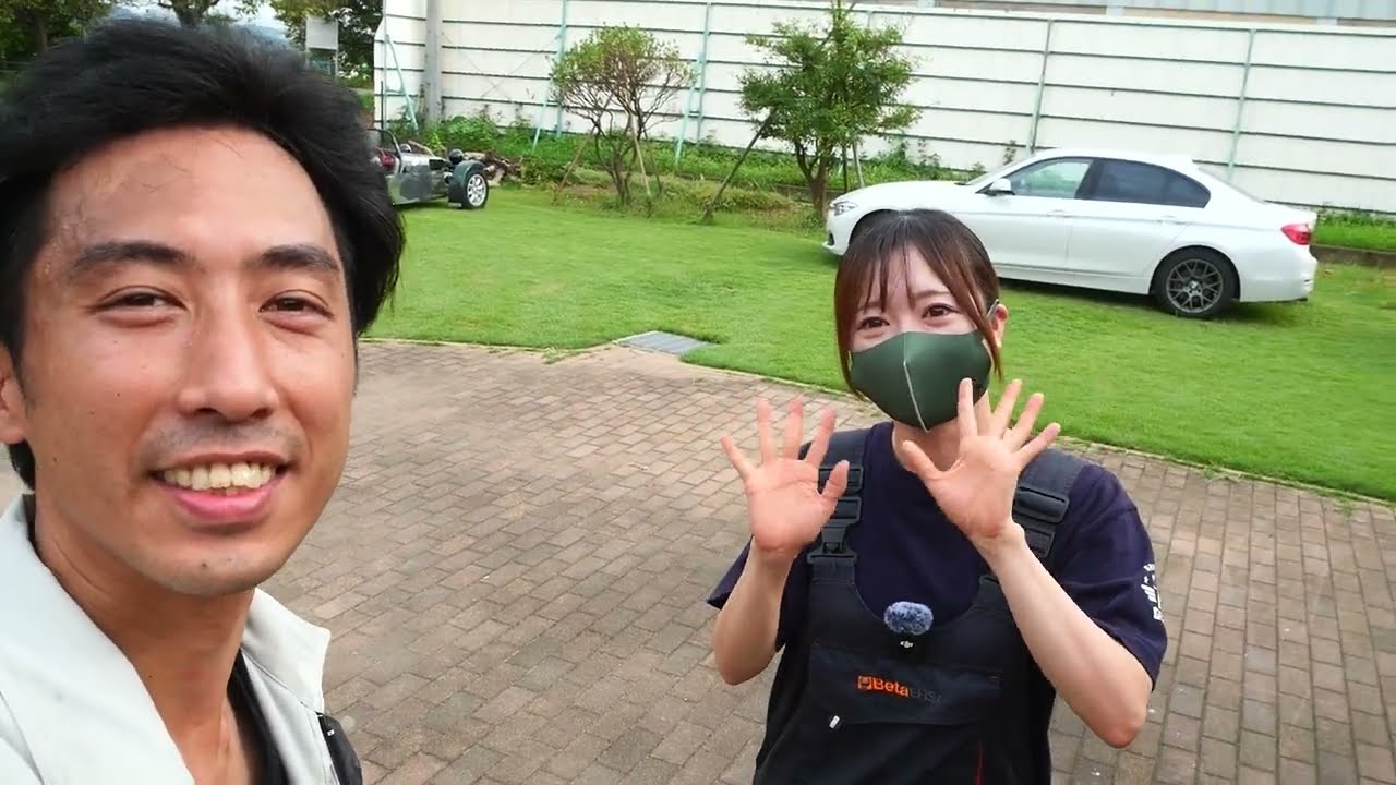 げんチャんねるのちょこみちゃんにスーパーセブンに乗ってもらった。