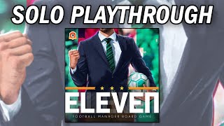 Eleven: Football Manager Board Game - Solo Playthrough screenshot 5