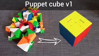 Механическая сборка Puppet cube v1 | как собрать Паппет куб механически