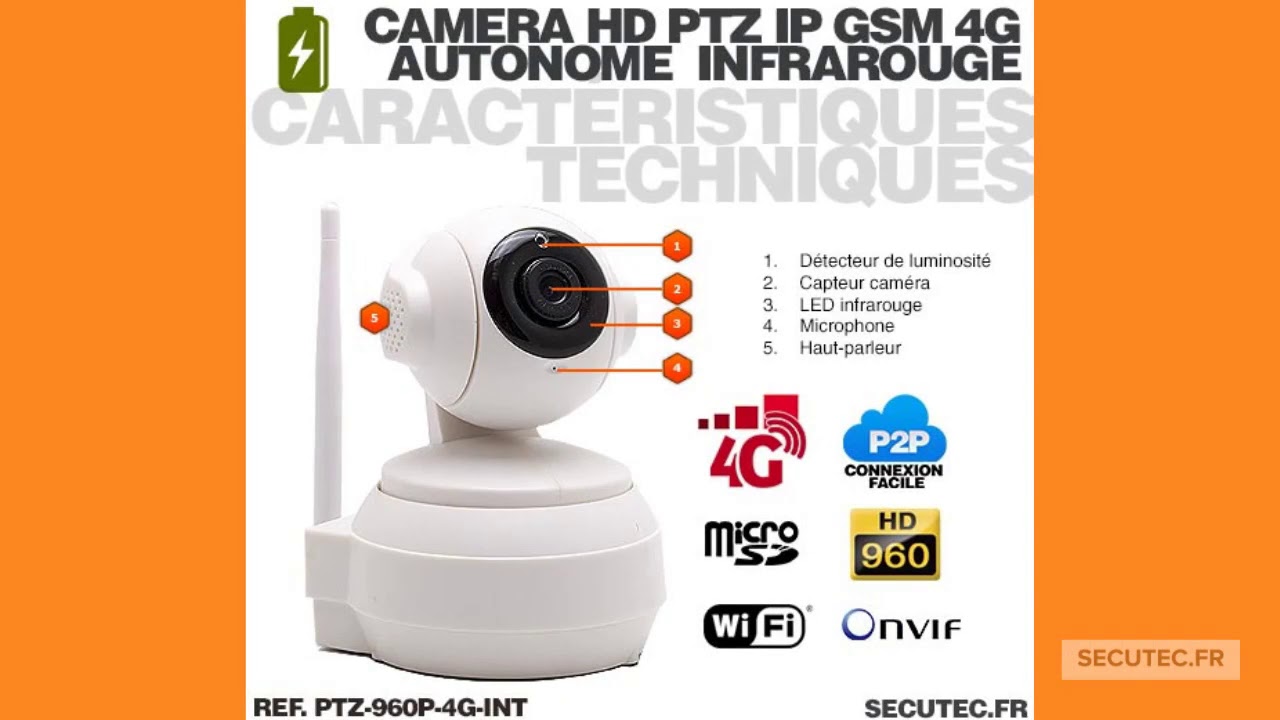 Caméra HD-IP Wifi Infrarouge Intelligente PTZ Cloud Suivi Automatique 2.0 Megapi Caméra HD-IP Wifi Infrarouge Intelligente PTZ Cloud Suivi Automatique 2.0 Megapi