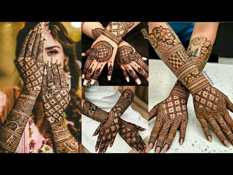 Bridal Mehndi Desgin For Back Hand | Full Back Hand Mehndi Desgin ...