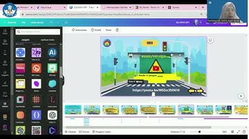 Cara Membuat Media Pembelajaran Interaktif menggunakan Hyperlink dengan Canva #PembaTIK2023