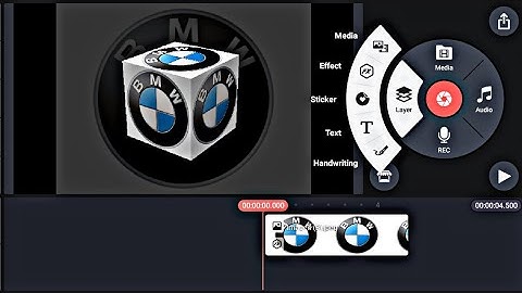 3D Rotating Logo Created in Kinemaster