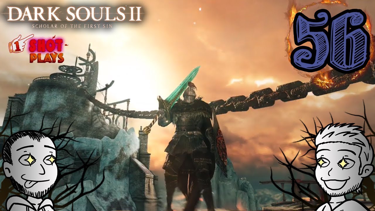 1ShotPlays - Dark Souls 2 (Part 56) - Crown of the Old Iron King (Blind)