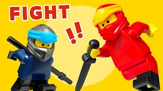 LEGO STOP MOTION | LEGO NINJA FIGHT